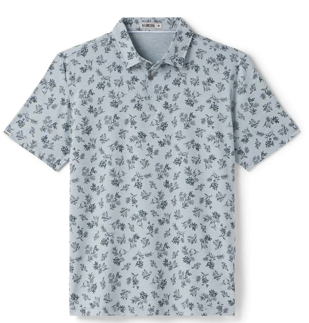 Performance Floral Polo